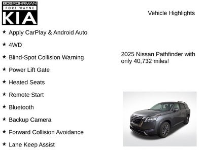 2025 Nissan Pathfinder SV