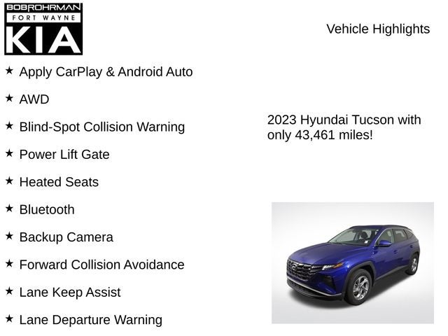 2023 Hyundai Tucson SEL