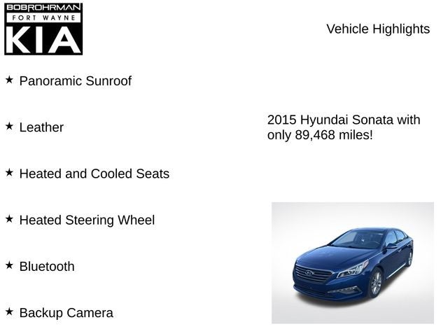 2015 Hyundai Sonata Limited