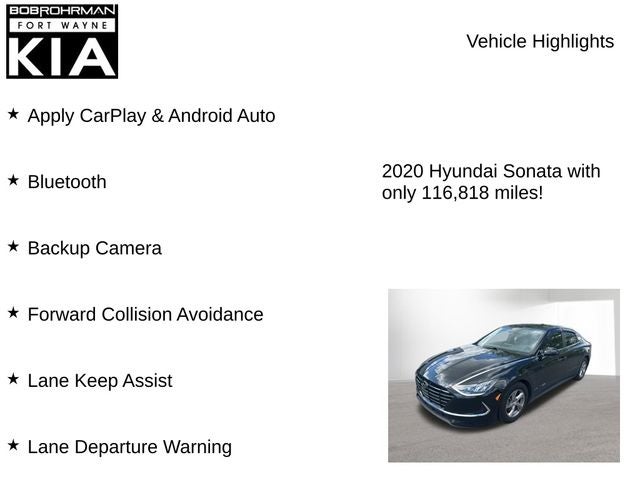 2020 Hyundai Sonata SE