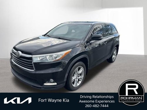 2014 Toyota Highlander Limited Platinum V6