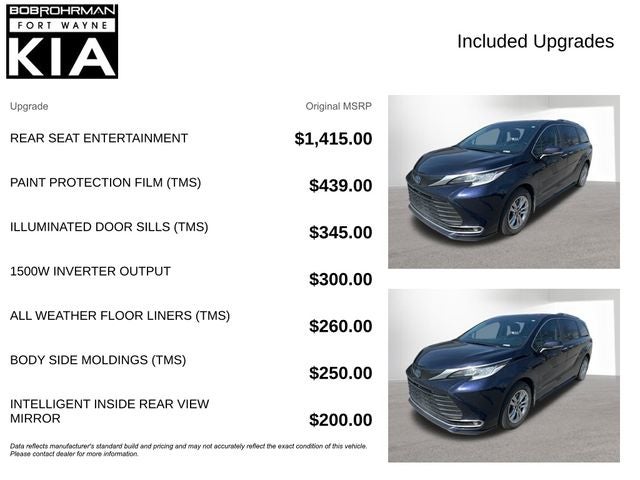 2023 Toyota Sienna Limited 7 Passenger