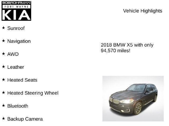 2018 BMW X5 xDrive40e