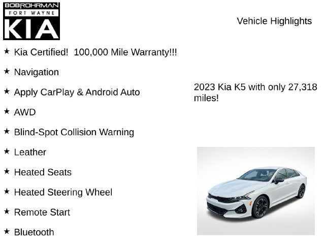 2023 Kia K5 GT-Line