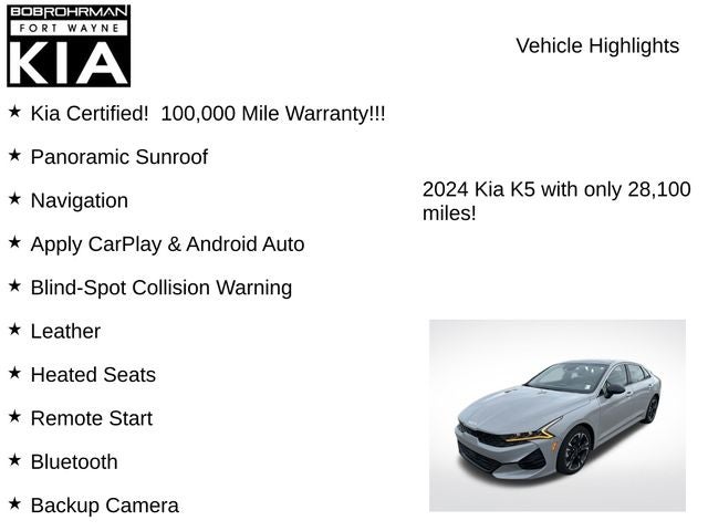2024 Kia K5 GT-Line