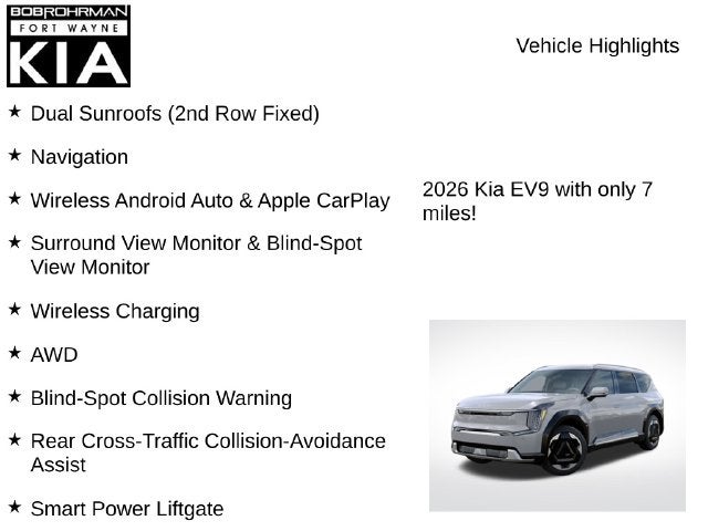 2026 Kia EV9 Land