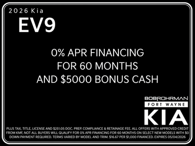 2026 Kia EV9 Wind