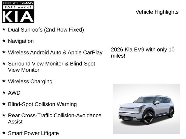 2026 Kia EV9 Wind
