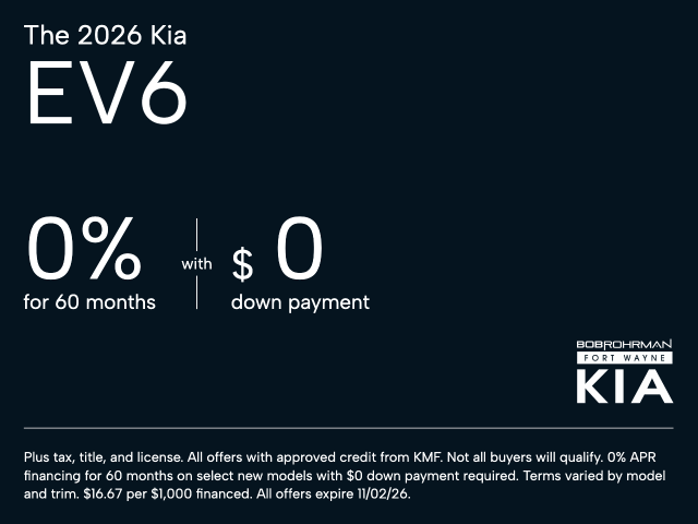 2026 Kia EV6 Wind