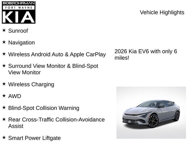 2026 Kia EV6 GT-Line