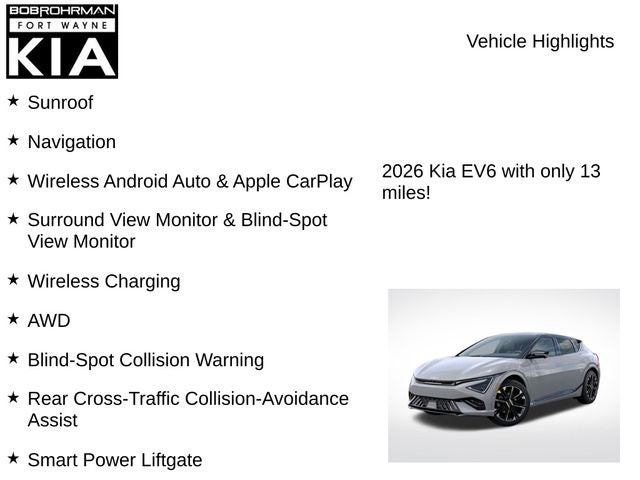 2026 Kia EV6 GT-Line