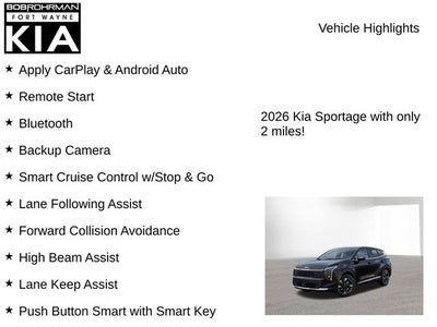 2026 Kia Sportage LX