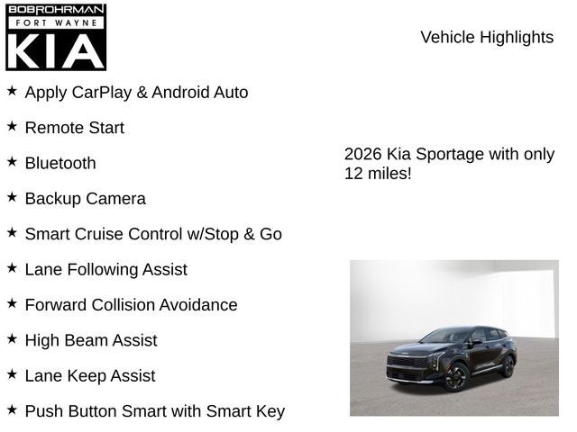 2026 Kia Sportage LX