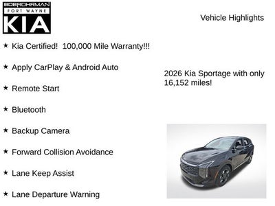 2026 Kia Sportage LX