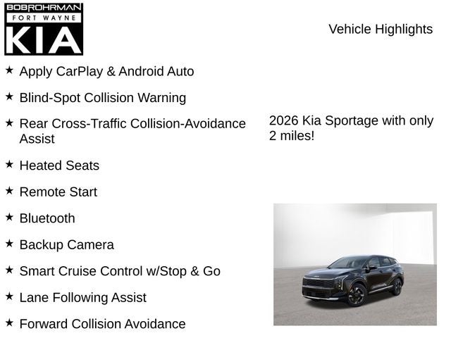 2026 Kia Sportage LX