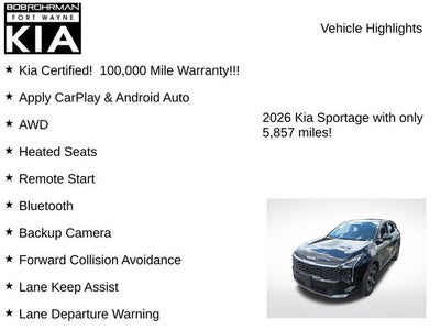 2026 Kia Sportage LX