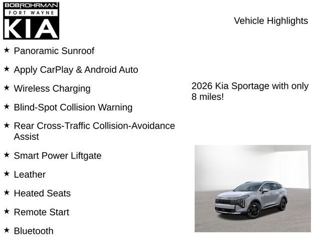 2026 Kia Sportage EX