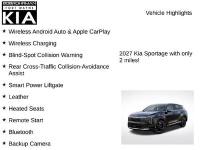 2027 Kia Sportage EX