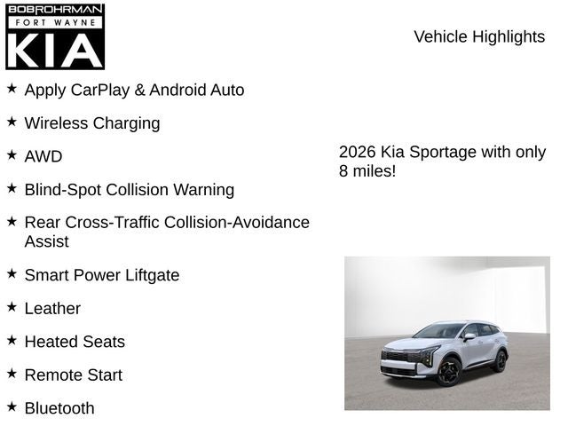 2026 Kia Sportage EX