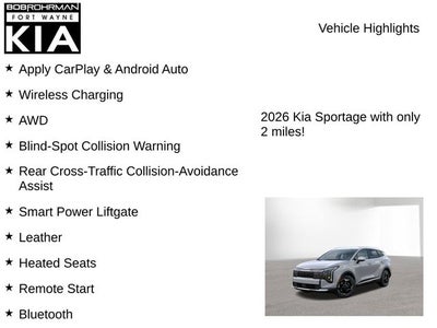 2026 Kia Sportage EX