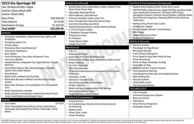 2023 Kia Sportage SX