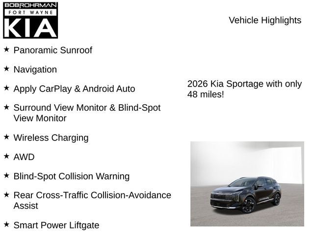2026 Kia Sportage SX-Prestige