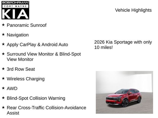 2026 Kia Sportage SX-Prestige