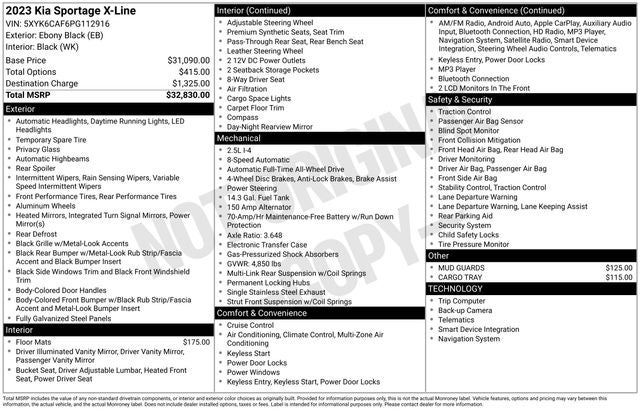 2023 Kia Sportage X-Line