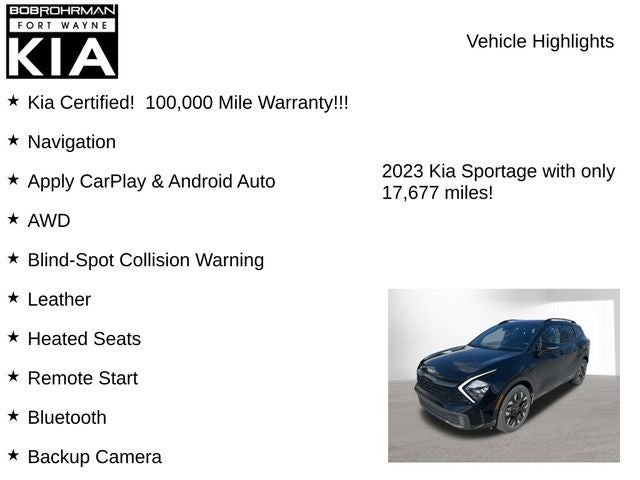 2023 Kia Sportage X-Line