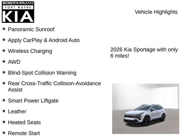 2026 Kia Sportage X-Line