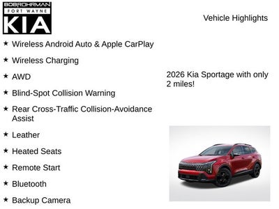 2026 Kia Sportage X-Line
