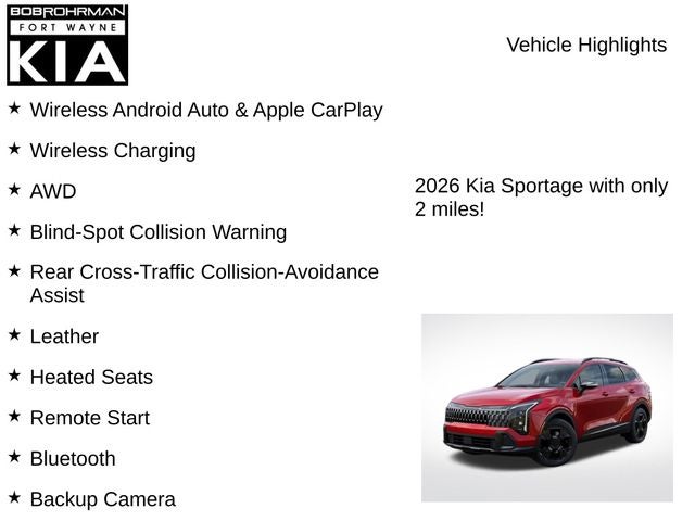 2026 Kia Sportage X-Line