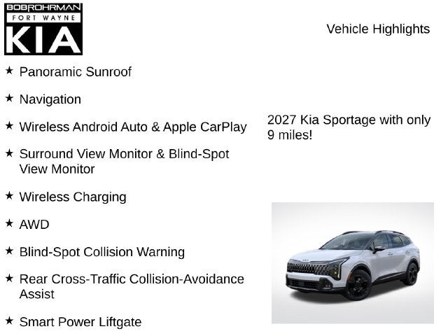 2027 Kia Sportage X-Line