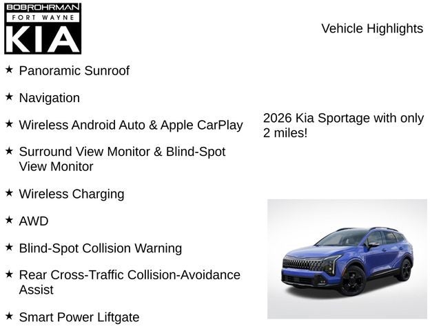 2026 Kia Sportage X-Line