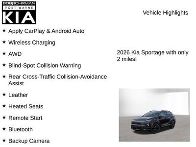 2026 Kia Sportage X-Line