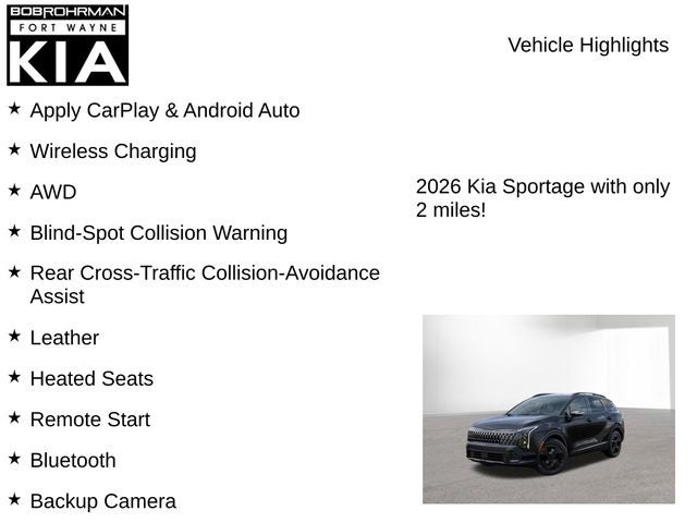 2026 Kia Sportage X-Line