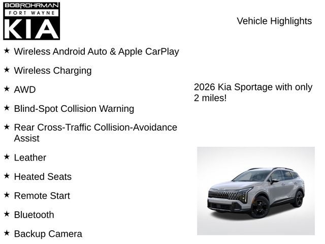 2026 Kia Sportage X-Line