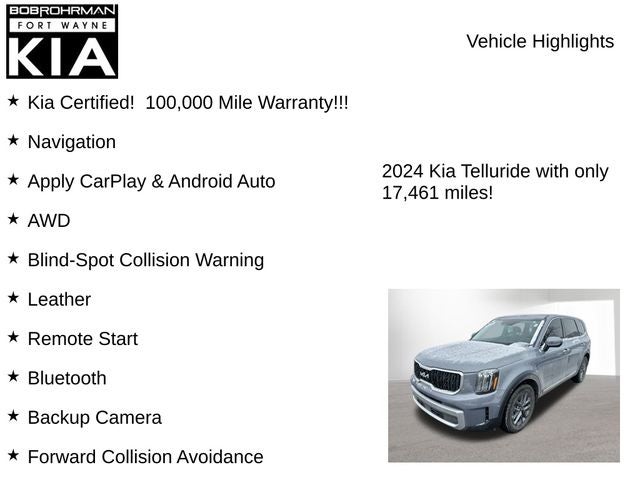 2024 Kia Telluride LX