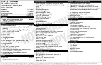 2024 Kia Telluride EX