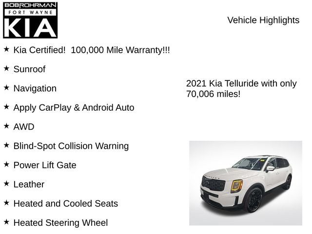 2021 Kia Telluride EX