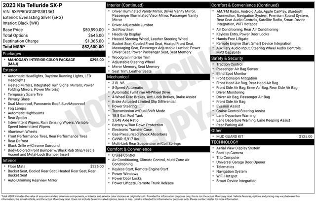 2023 Kia Telluride SX-Prestige