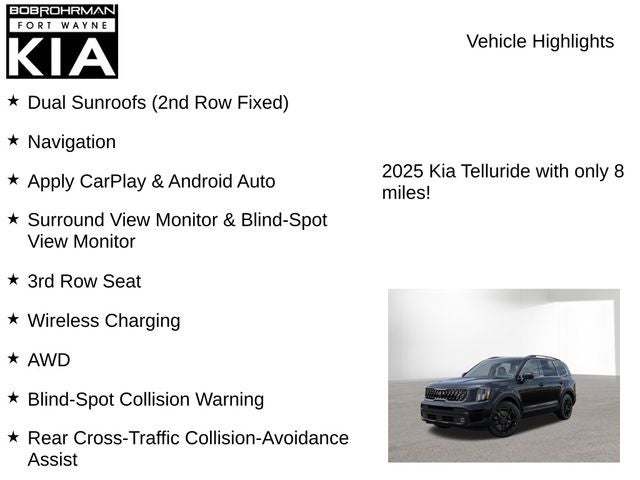 2025 Kia Telluride SX-Prestige X-Line