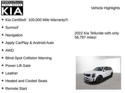 2022 Kia Telluride SX