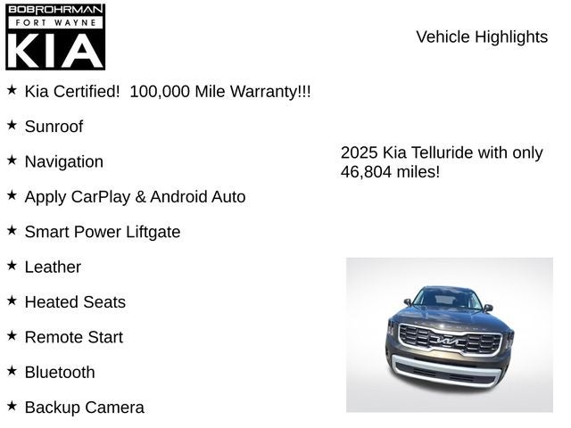 2025 Kia Telluride S