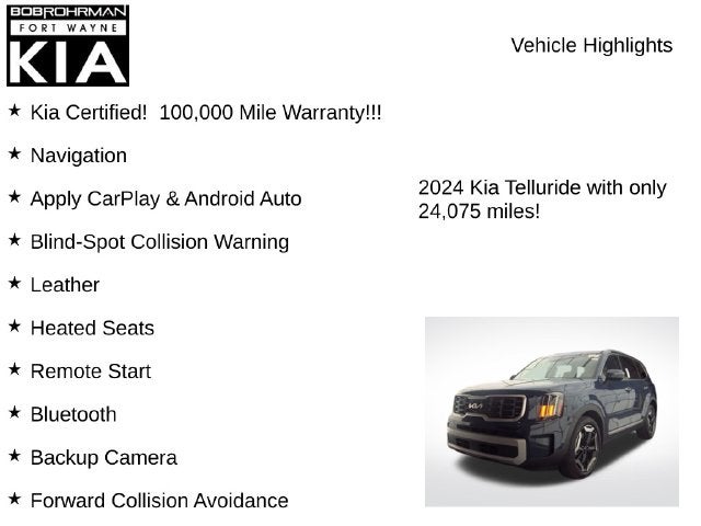 2024 Kia Telluride S