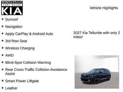 2027 Kia Telluride Hybrid EX