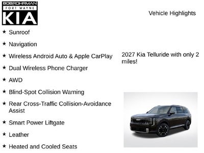 2027 Kia Telluride Hybrid EX