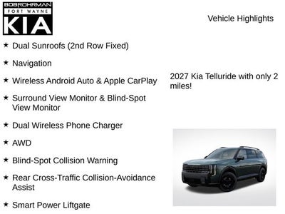 2027 Kia Telluride X-Line SX