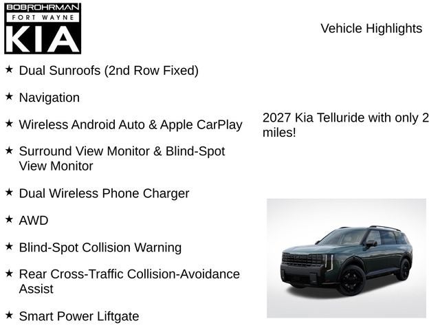 2027 Kia Telluride X-Line SX