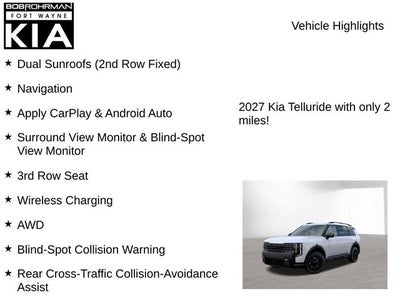 2027 Kia Telluride X-Pro SX